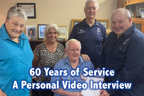 60 Years of Lions - Personal Video Interviewer with John Everyingham