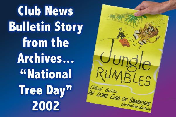 News from the Archives - Lions Club of Stanthorpe 2002