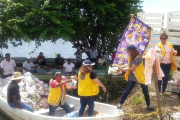 Natural disaster knows no borders. LCIF