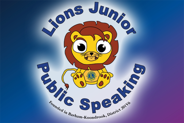 Lions Junior Public Speaking