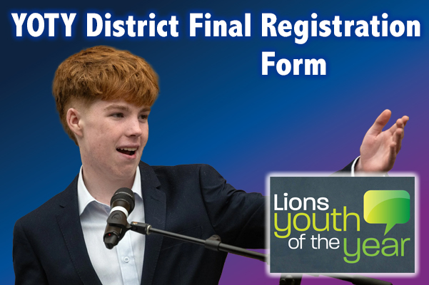 YOTY District Final - Sunday 19th April, 2026